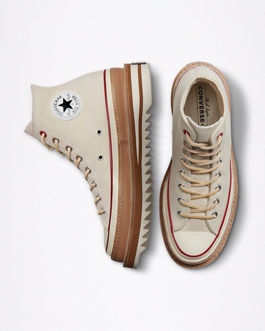 Men's Converse Chuck 70 Trek High Top Shoes Beige | AU 81C60J